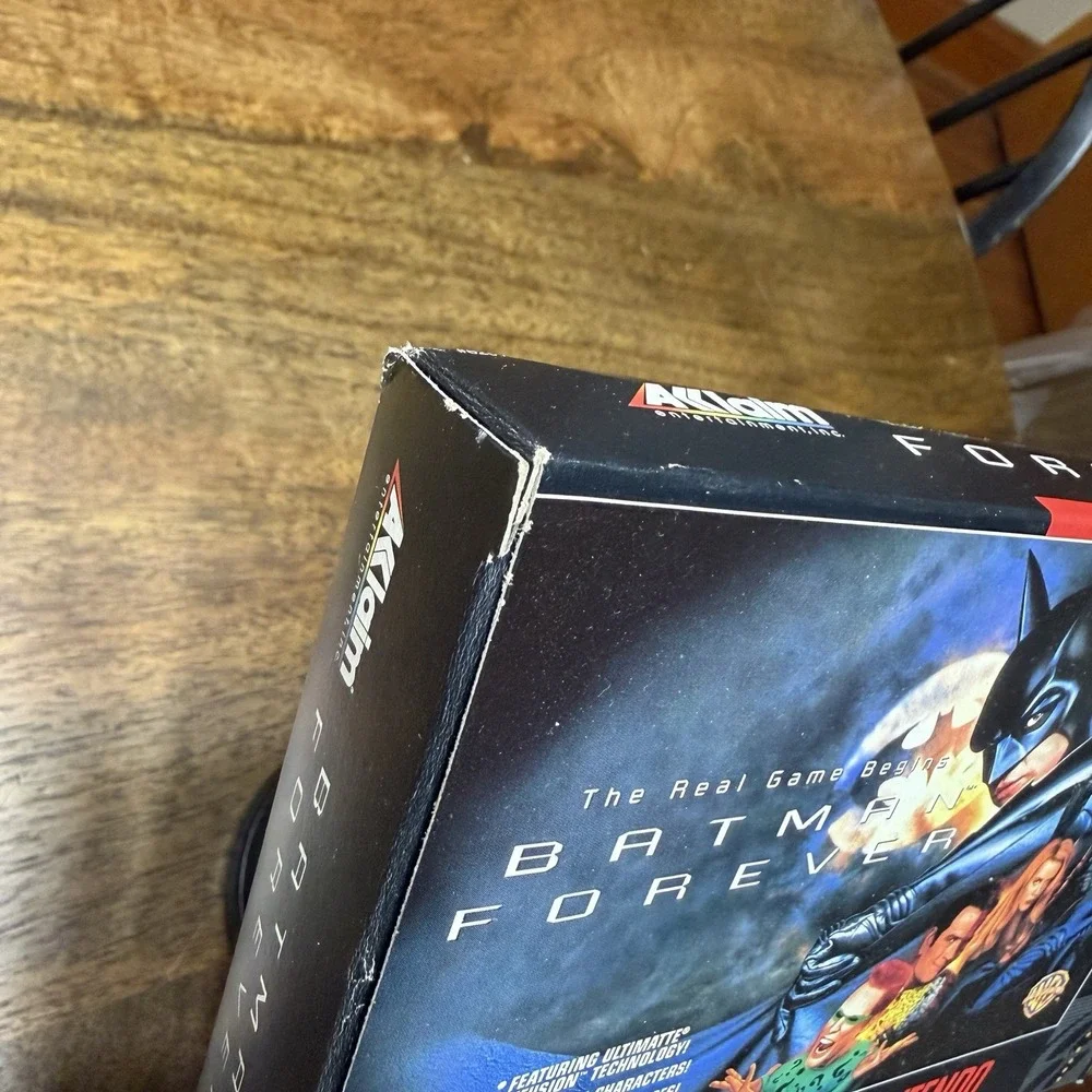 Batman Forever Super Nintendo Entertainment System SNES CIB Poster New Open Box
